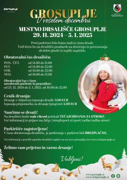 Drsališče delovni čas